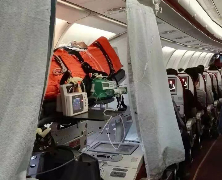 宜宾跨国医疗包机、航空担架